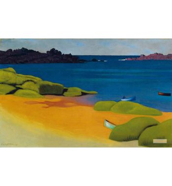 Bay At Tregastel, 1917
