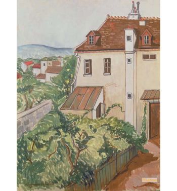 View Of A Garden