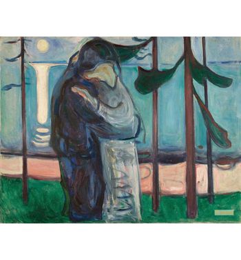Kiss On The Shore By Moonlight, 1914