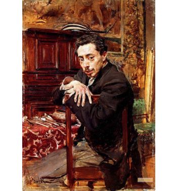 Portrait Of The Painter Joaquin Araujo Ruano