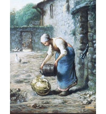 The Woman At The Well c1866
