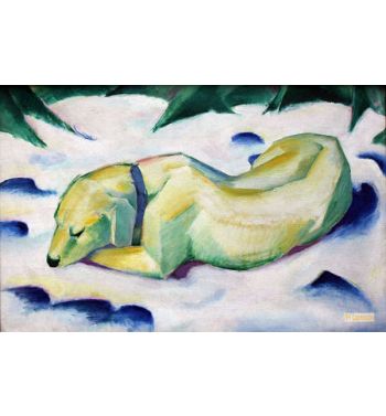 Lying Dog In The Snow, 1