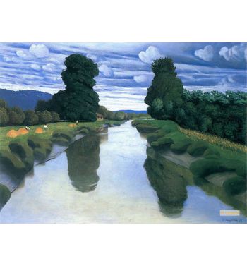 The Risle At Berville