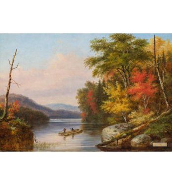 Raft In Autumn 1862