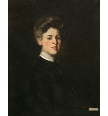 Portrait Of Maja In Dark Blue 1903