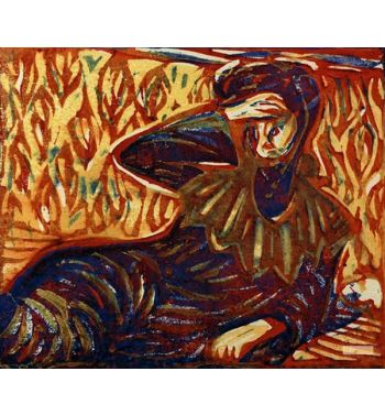 Resting Girl With A Headache