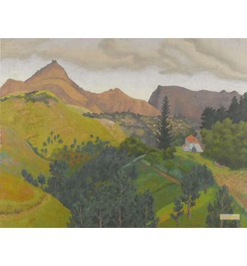 Distant View Of Napoleon's Residence On St, Helena, 1964