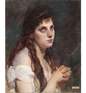 Girl With Folded Hands