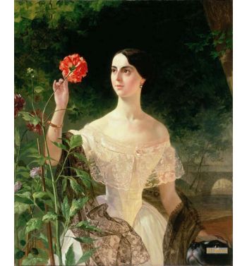 Portrait Of Countess Sophia Bobrinskaya Née Samoylova 1797 18