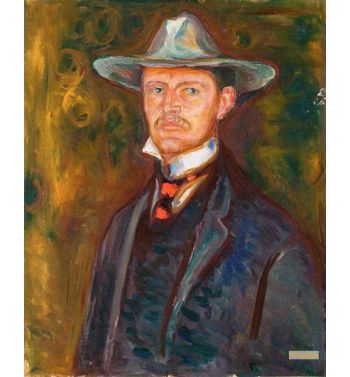 Self Portrait In Broad Brimmed Hat