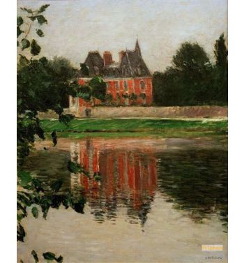Castle On The Banks Of The Seine Argenteuil