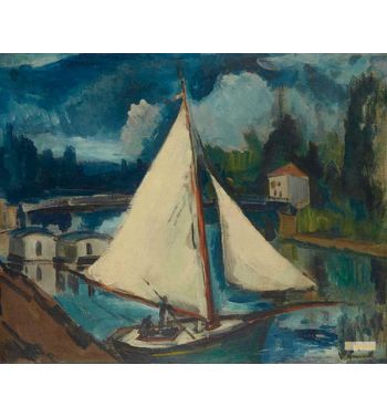The White Sail Has Bougival