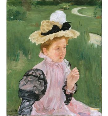 Portrait Of A Young Girl C1899