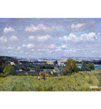 The Valley Of The Seine At Saint Cloud 1875