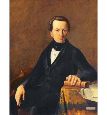 Portrait Of Master Valmont Notary Of Cherbourg