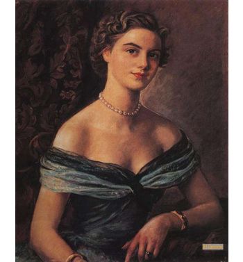 Helene De Rua Princess Jean De Merode 1954