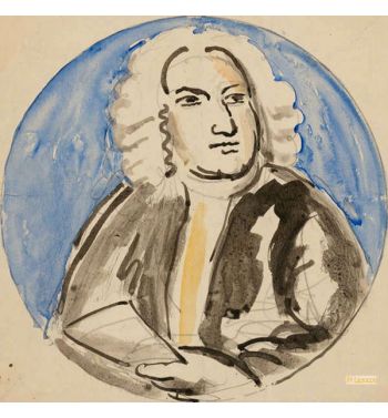 Design For Plate, Jonathan Swift, 1931