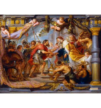 Meeting Of Abraham And Melchizedek