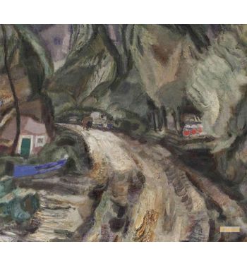 A Road In Staphorst, 1916