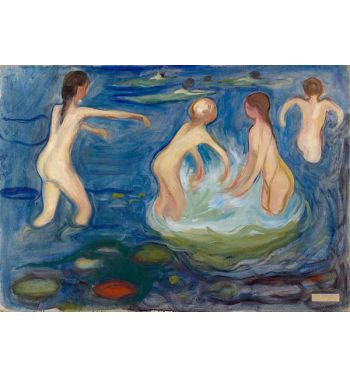 Bathing Girls, 1890S
