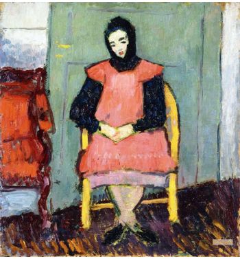 Girl In Yellow Chair 1906 07