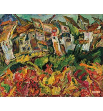 Houses With Pointed Roofs, c1920 21