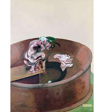 Portrait of George Dyer Crouching