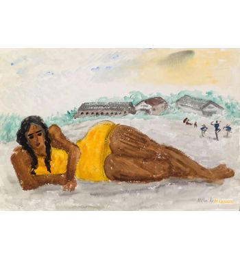 Untitled, Yellow Swimsuit, Ca, 1930