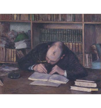 Portrait Of The Bookseller E.J Fontaine