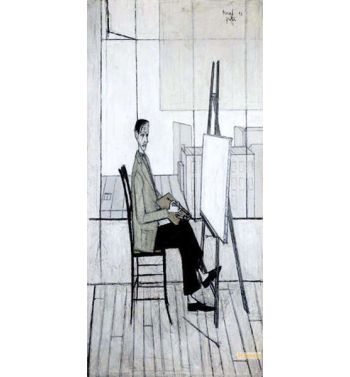Peintre Dans L'Atelier