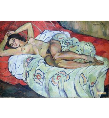 Nude Female Reclining