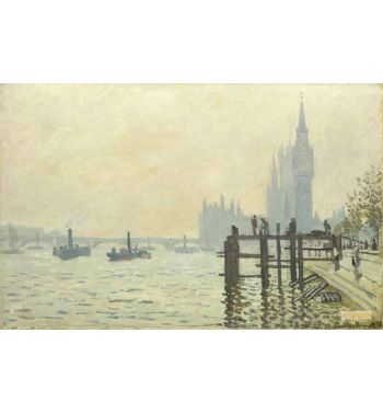 The Thames Below Westminster