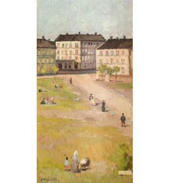 Afternoon At Olaf Rye S Square, 1883