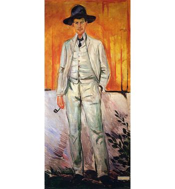 Portrait Of The Painter Ludvig Karsten