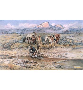 Discovery Of Last Chance Gulch Montana