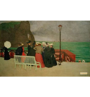 The Boards In Etretat