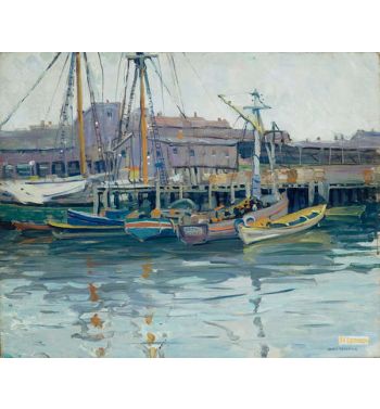 Fishing Boats At Gloucester