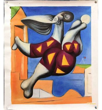 Bather With Beach Ball 1932