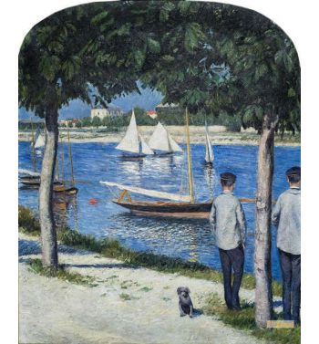 The Berge Du Petit Gennevilliers And The Seine 1890