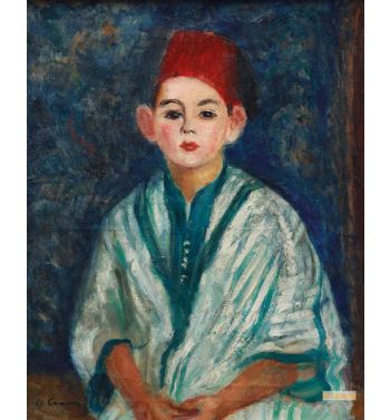 Portrait Of Child In Fez