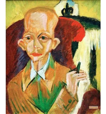 Portrait Of Oskar Schlemmer
