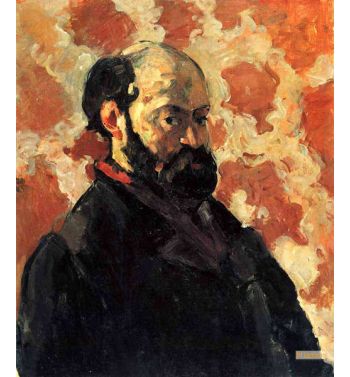 Self-Portrait In Front Of Pink Background