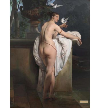 Venere Che Scherza Con Due Colombe