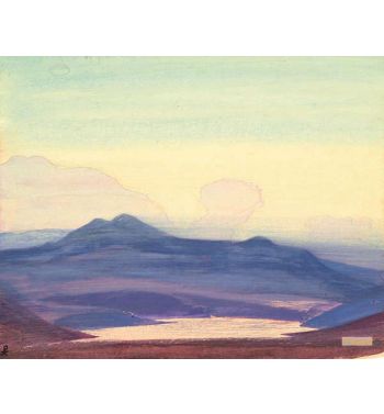 Study Of Mountains 1931 1