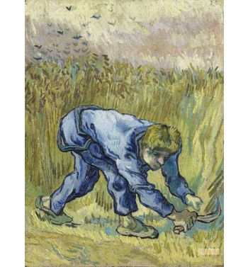 Reaper With Sickle After Millet