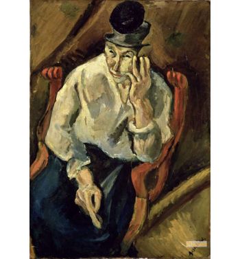 Man With A Hat, c1900