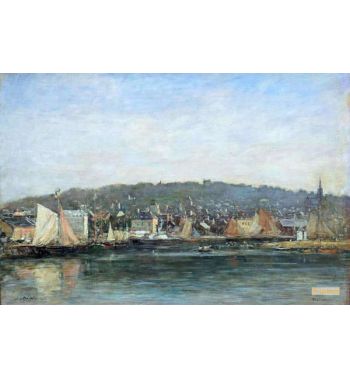 View Of The Port Of Trouville
