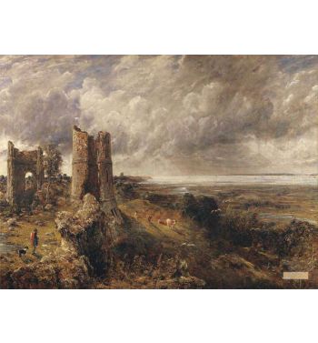 Hadleigh Castle, The Mouth Of The Thames--Morning After A Stormy Night