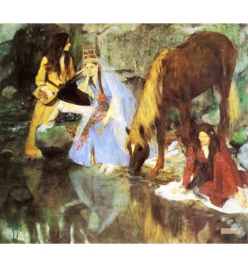 Fiocre Miss In The Ballet La Source