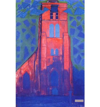 Church Tower At Domburg